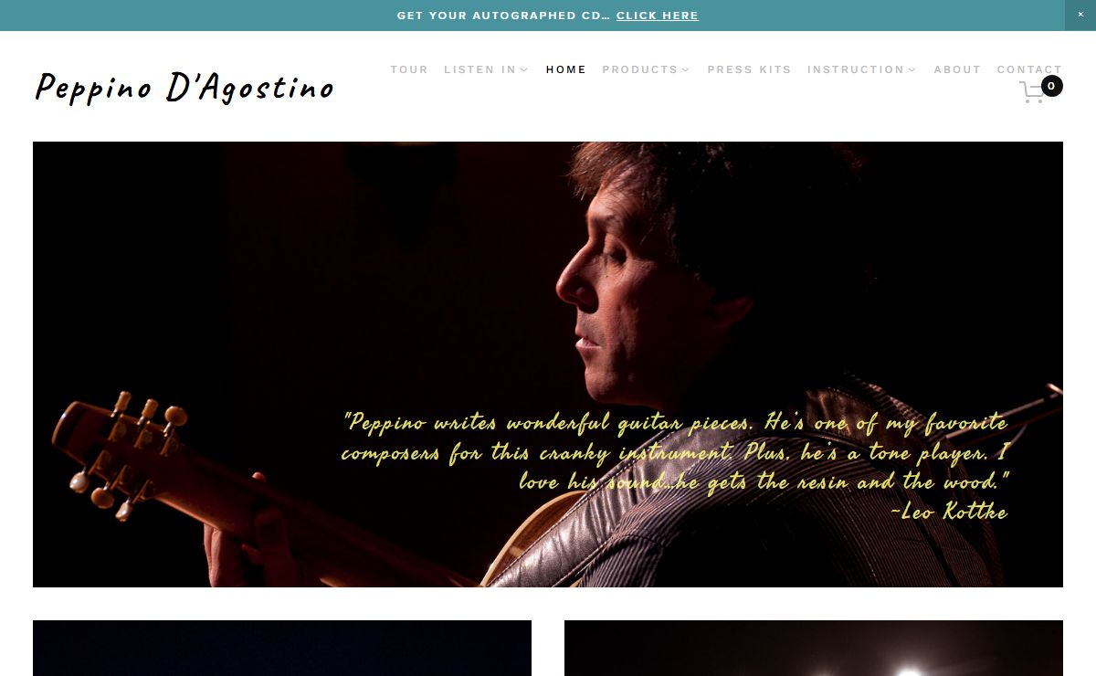 Peppino D'Agostino — Acoustic Guitarist