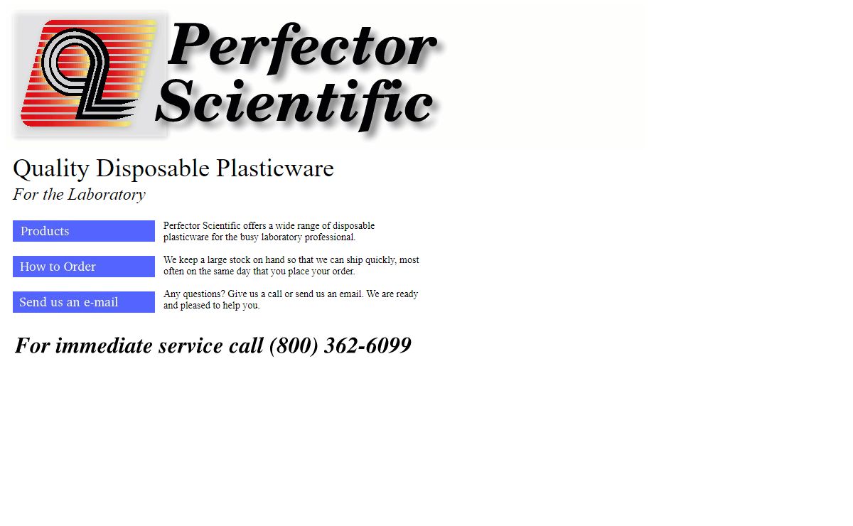 Perfector Scientific Disposable Plasticware for Laboratories