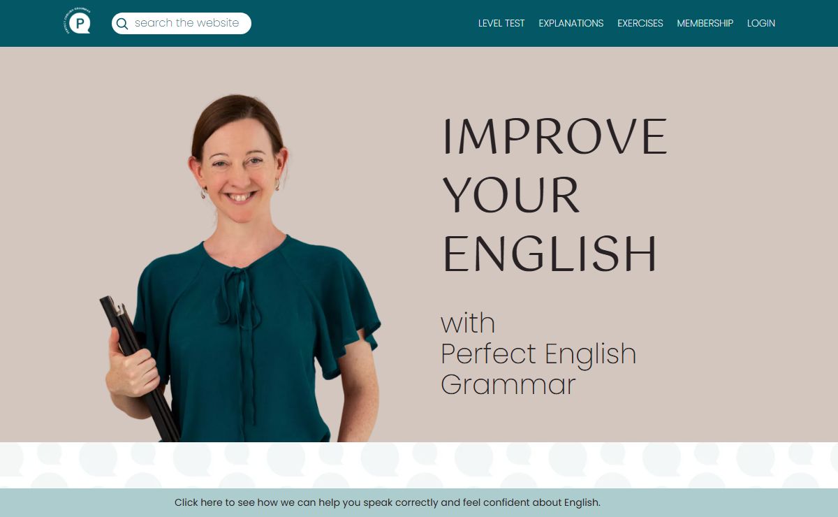 Perfect English Grammar