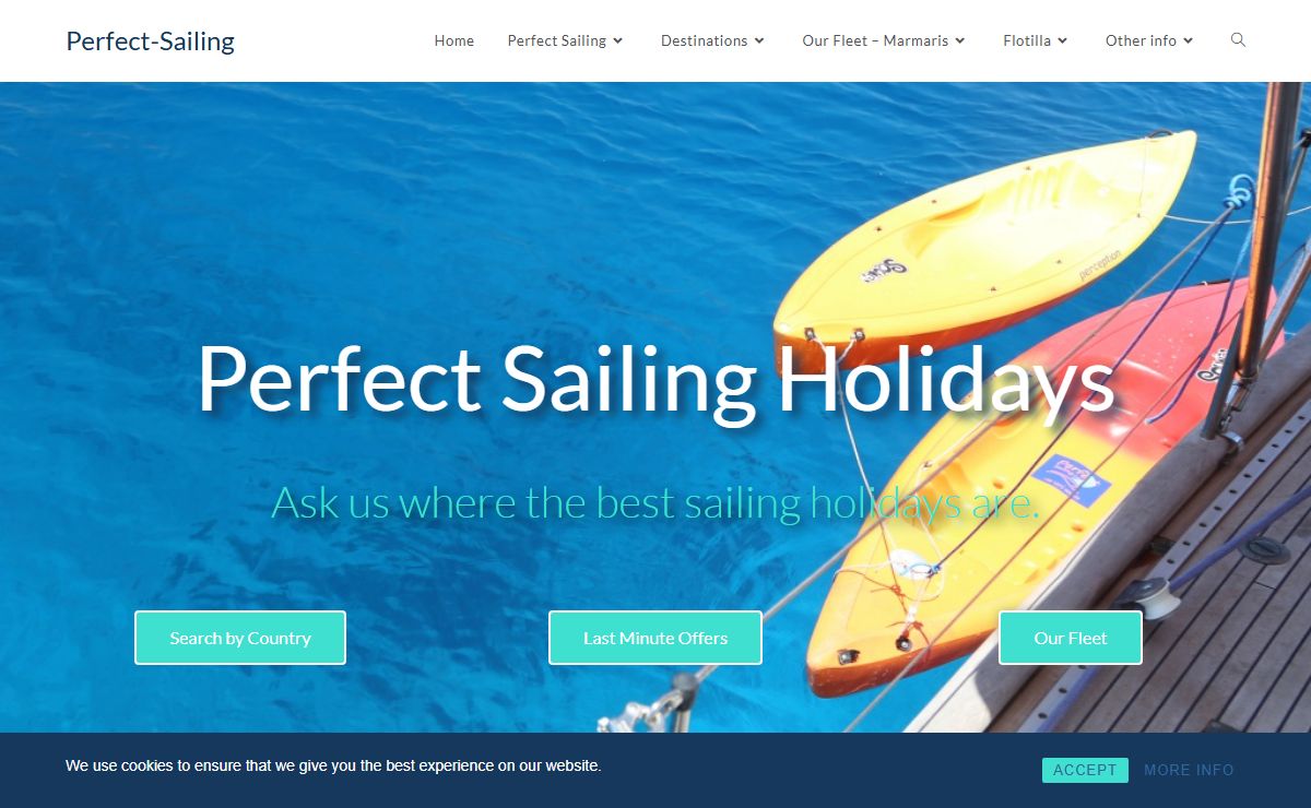 Perfect Sailing Holidays, Bareboat Charter & Flotilla | Perfect-Sailing