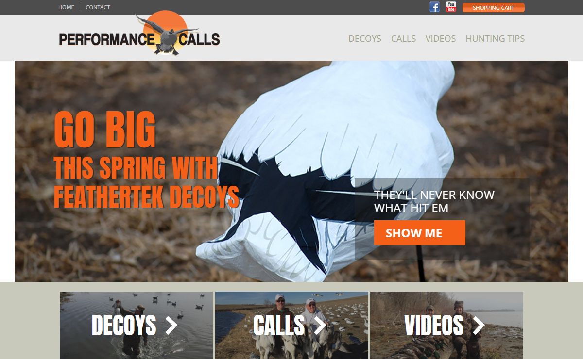 Duck, Goose, and Snow Goose Calls by Performance Calls. We are a leader in waterfowl hunting calls.