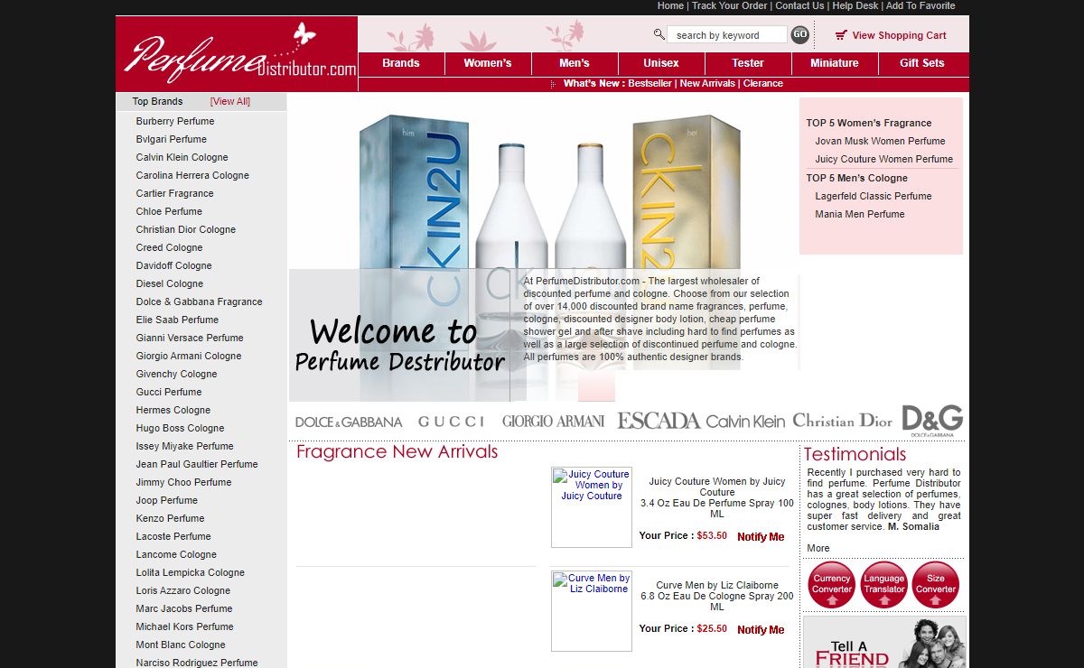 Cheap Perfume,Cologne and Fragrance at Perfumedistributor.com