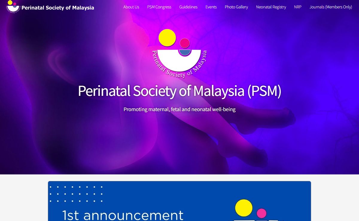 Perinatal Society of Malaysia - Perinatal Society of Malaysia (PSM)