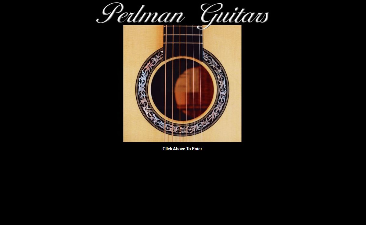 Perlman Guitars, custom made guitars, exquisite sound, exceptional beauty