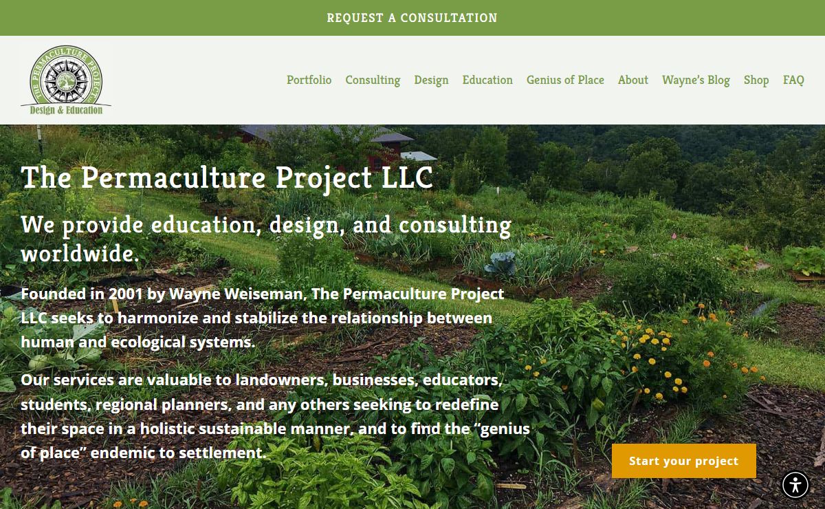 The Permaculture Project LLC Education, Design & Consulting