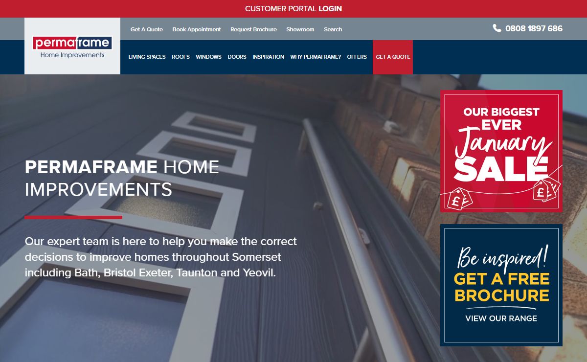 Permaframe Windows, Doors & Conservatories | Home Improvement Specialists