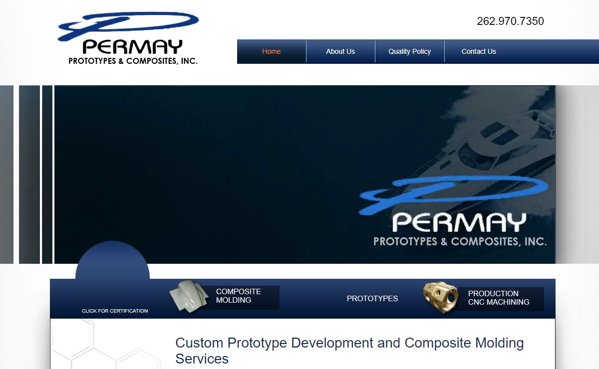 Custom Prototype Development and Composite Molding Services | Permay Prototypes & Composites