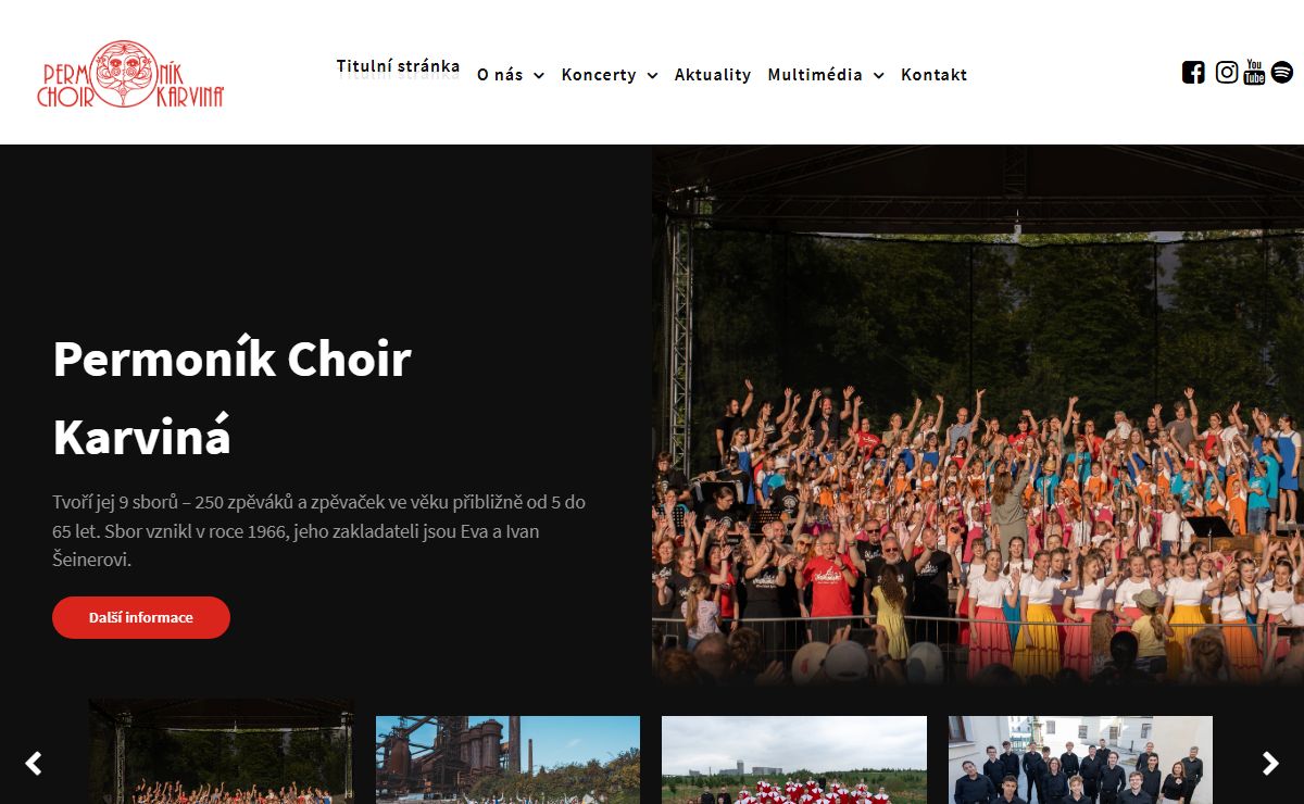 Titulní stránka | Permoník Choir Karviná