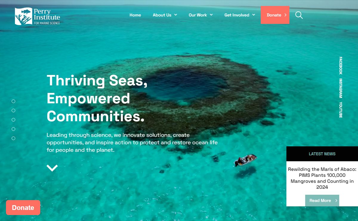 Perry Institute for Marine Science: Home