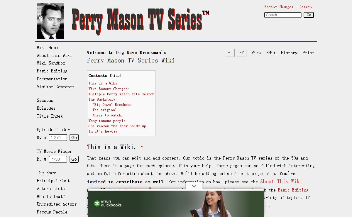 Perry Mason TV Series Wiki | Main / HomePage