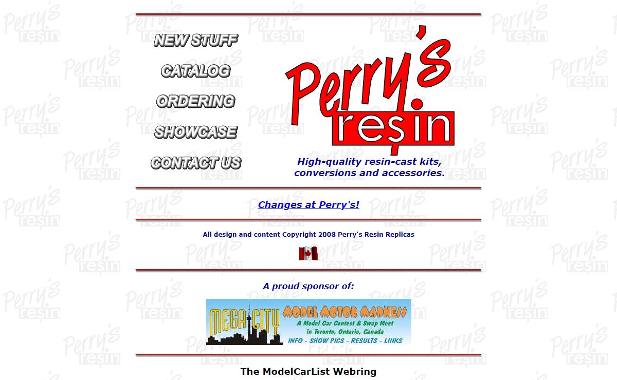 Perry's Resin Replicas