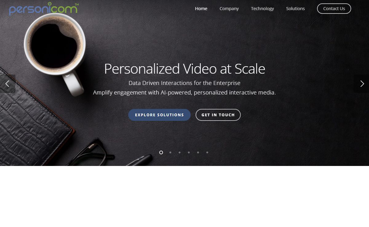 PersoniCom | Personalized Interactive Video