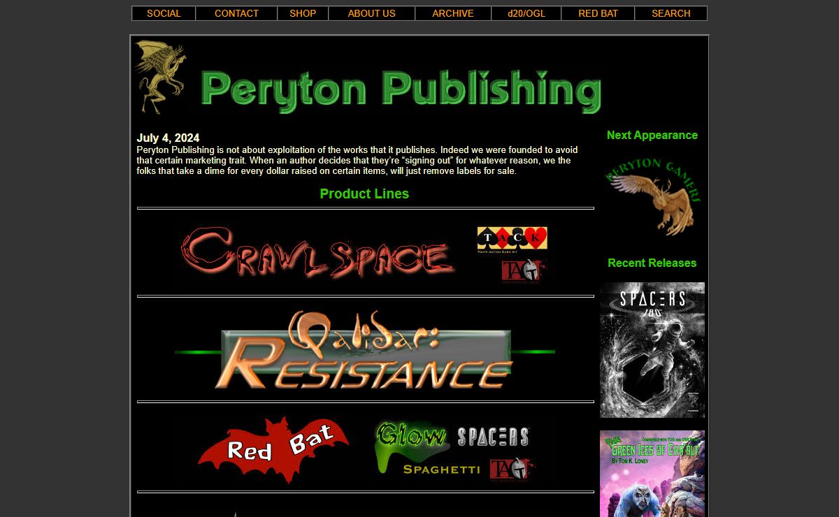 Peryton Publishing