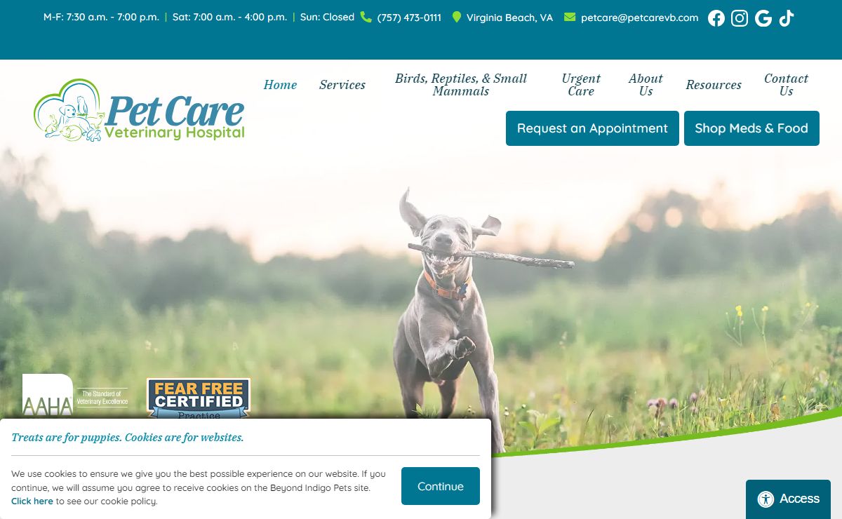 Veterinarian in Virginia Beach | Pet Care Veterinary Hospital
