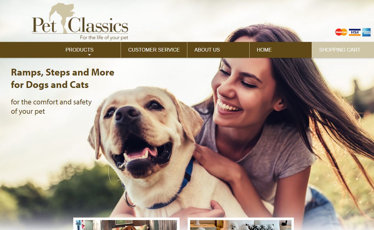 Dog Ramps and Pet Steps at Pet Classics™