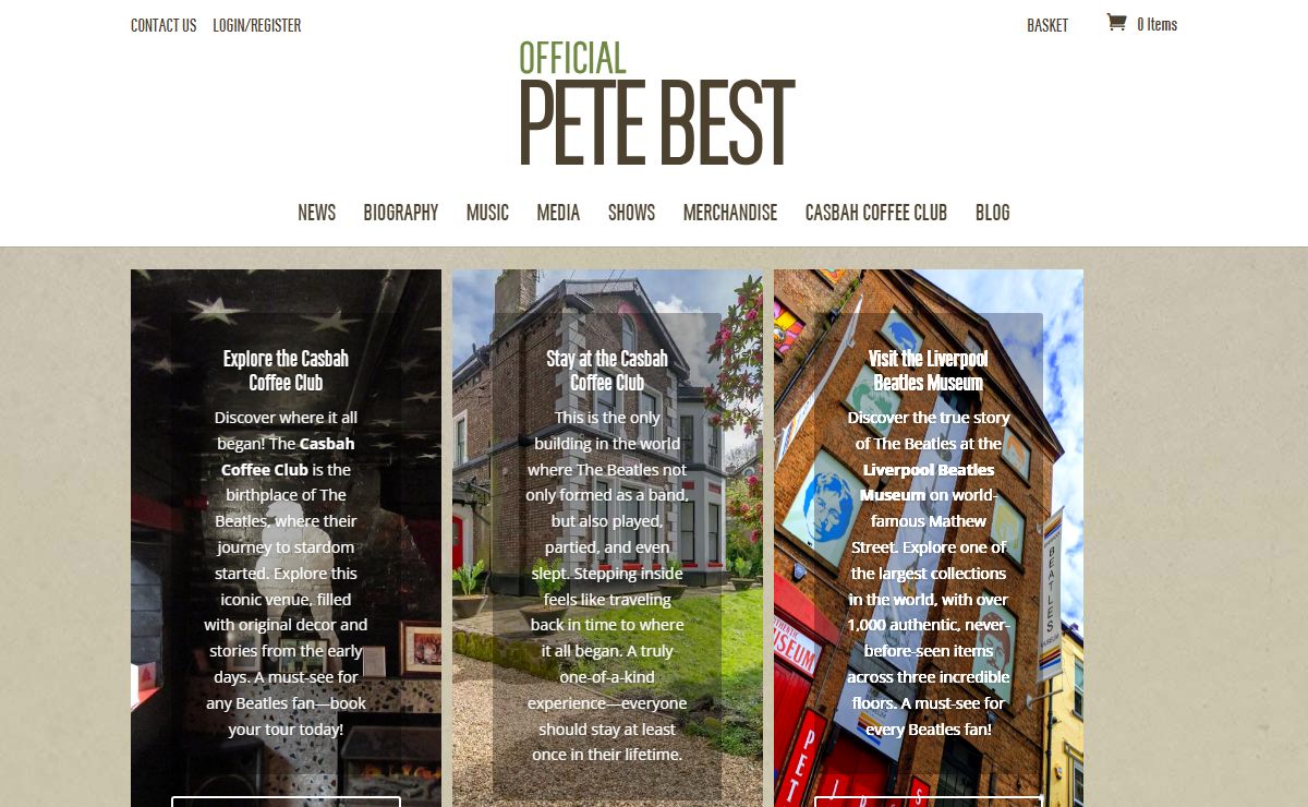 Home - Pete Best