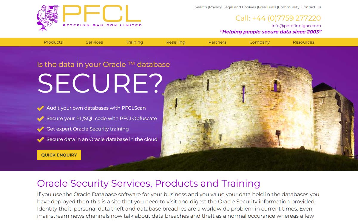 Oracle Security - Protect your Data