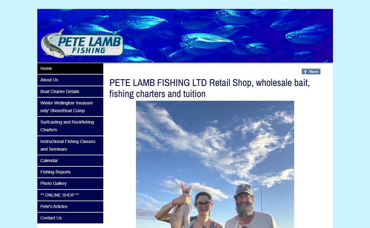 Pete Lamb Fishing > Home