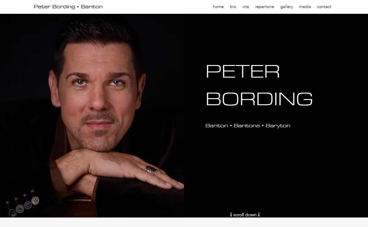Peter Bording • Baritone • Opera • Operette • Musical