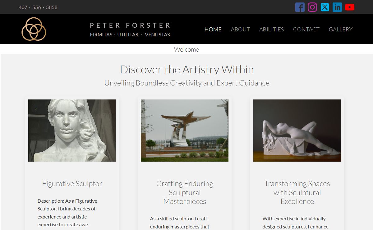 Welcome - Peter Forster