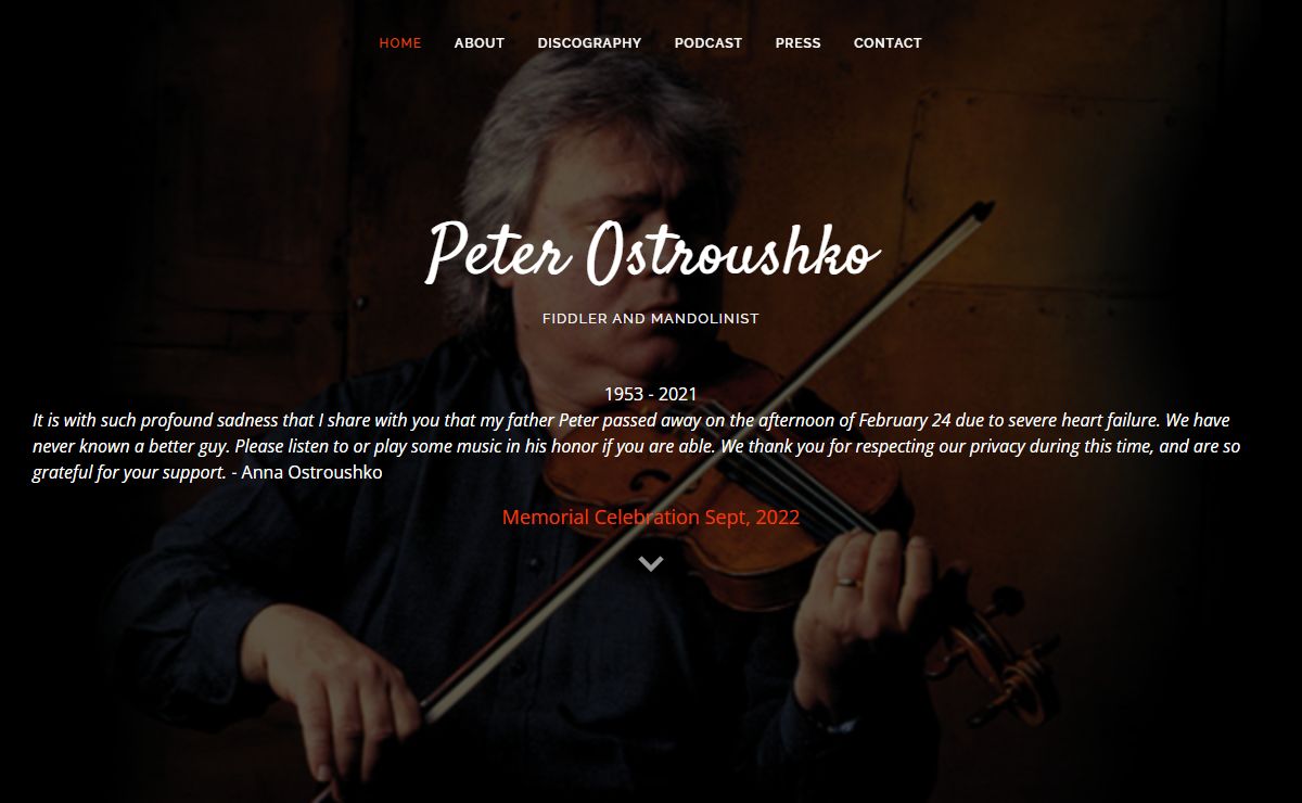 Peter Ostroushko - Musician