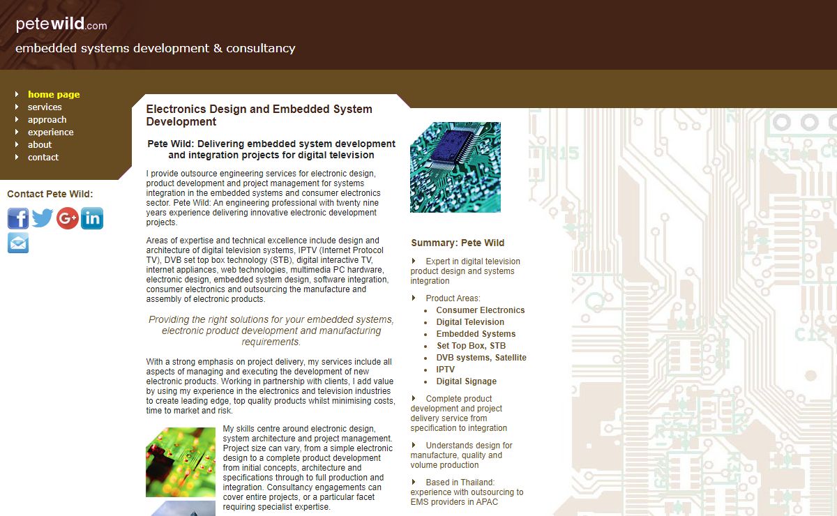 Electronics design and embedded System development