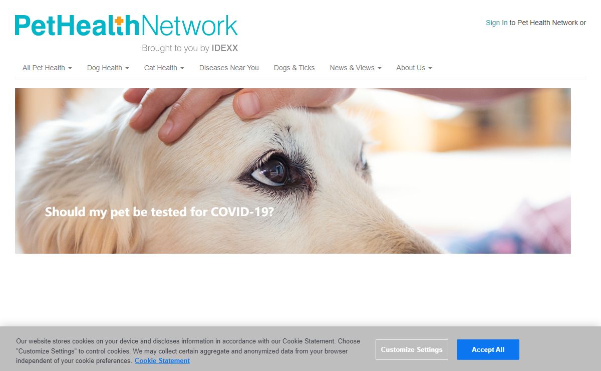 Pet Health Network | Pet Health Network® is dedicated to the health and well-being of pets and their people.