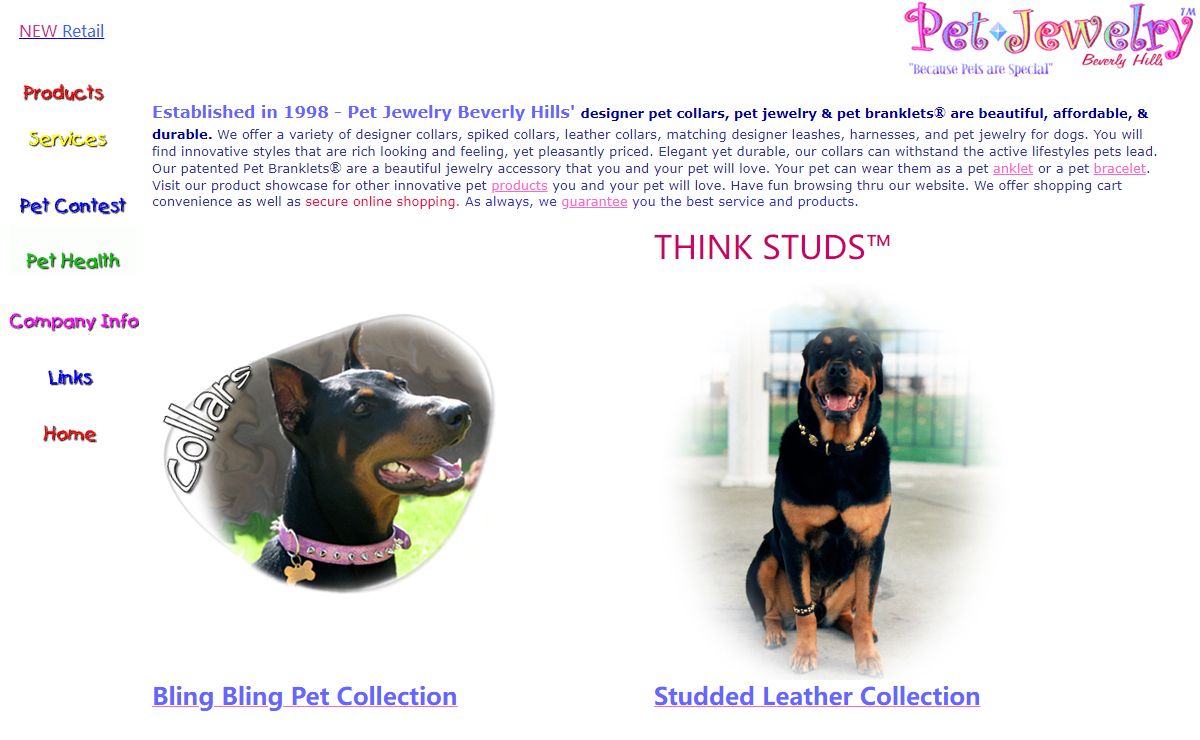 Pet Jewelry Beverly Hills-pet jewelry, dog collars,Pet Supplies from petjewelry.com