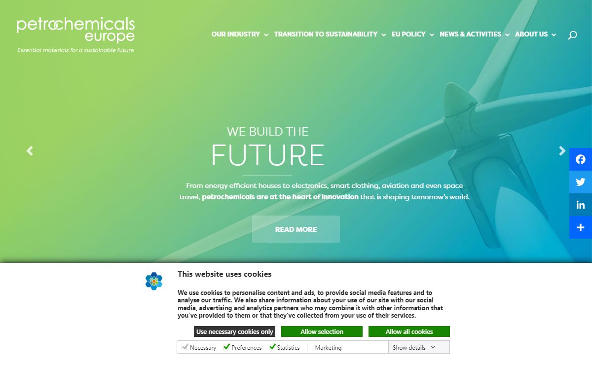Petrochemistry in Europe - Petrochemicals Europe - Petrochemicals Europe