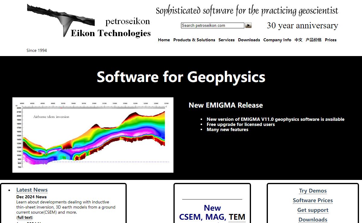 Eikon Technologies - Software For Geophysics