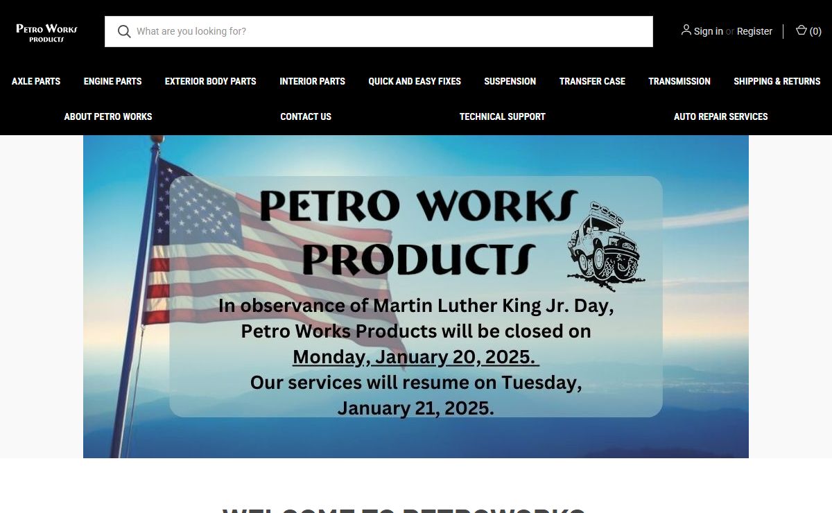 Petroworks Off-Road Products