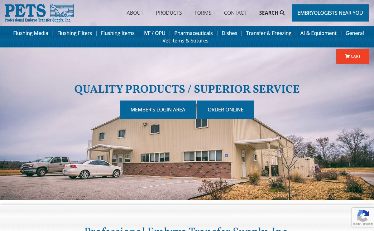 ET Supplies, Embryo Products | Professional Embryo Transfer Supply, Inc.