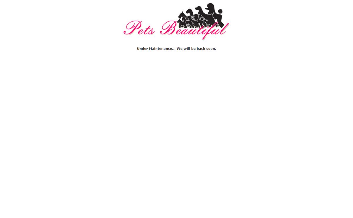 Pets Beautiful - Under Maintenance