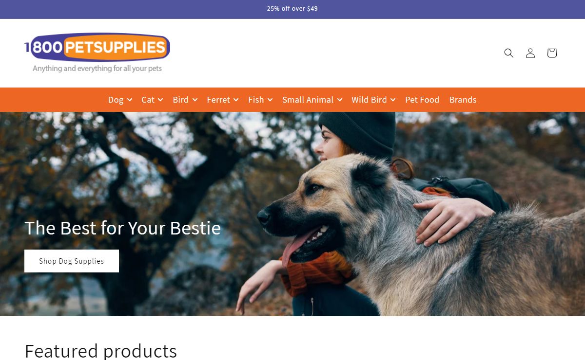 Pet Supplies & Pet Accessories for Sale - 1800PetSupplies.com