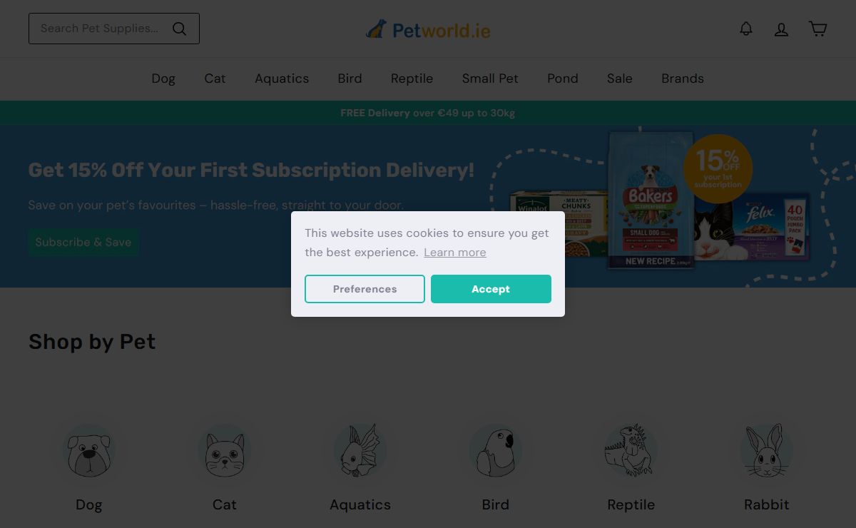 PetWorld | Leading Online Pet Shop | Pet Supplies Ireland | Petworld