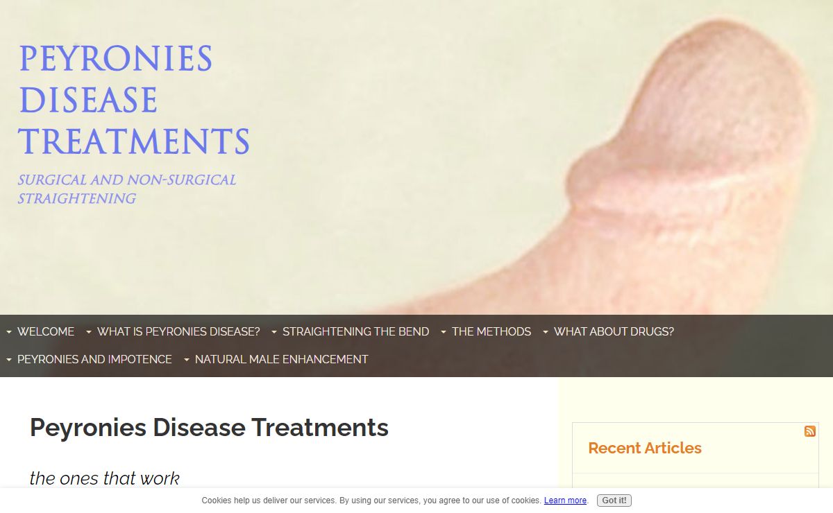 Peyronies Disease Treatments