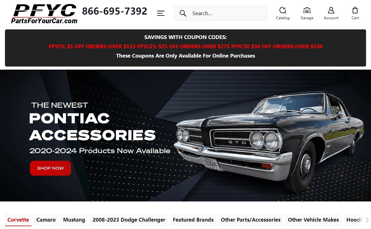 PFYC.com > Performance Car Parts Online Store | Parts For Your Car