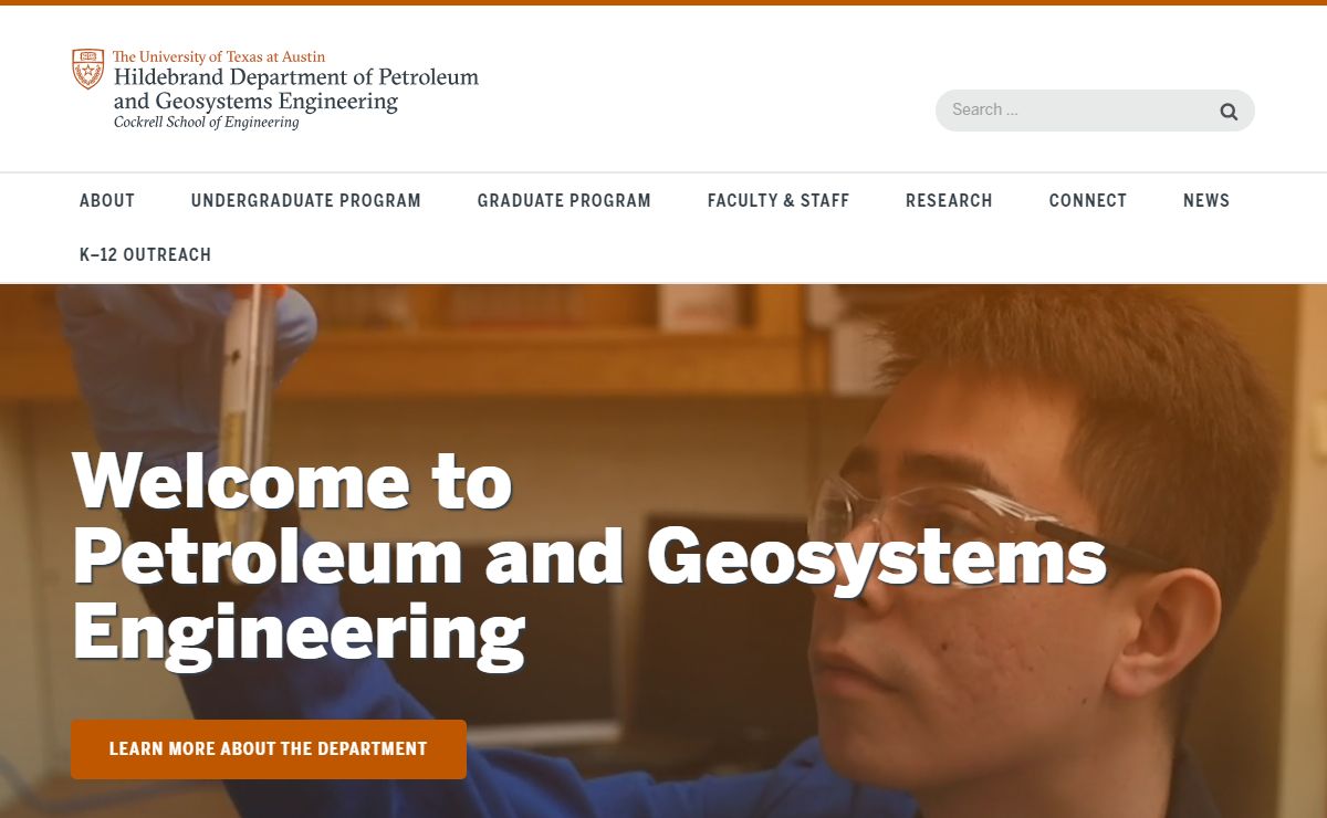 Petroleum & Geosystems Engineering Department