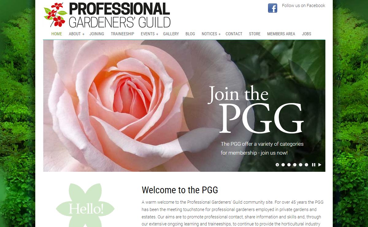 Meetings, training, horticultural advice - Professional Gardeners' Guild