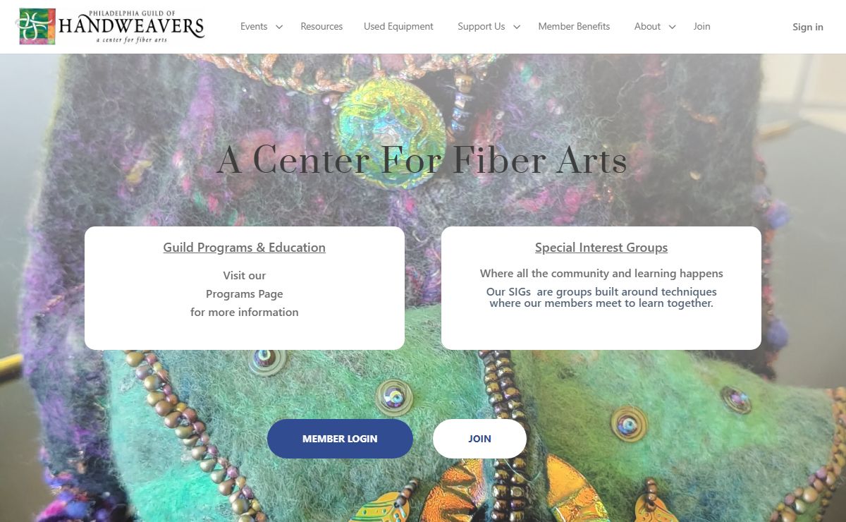 Philadelphia Guild of Handweavers – Philadelphia, PA