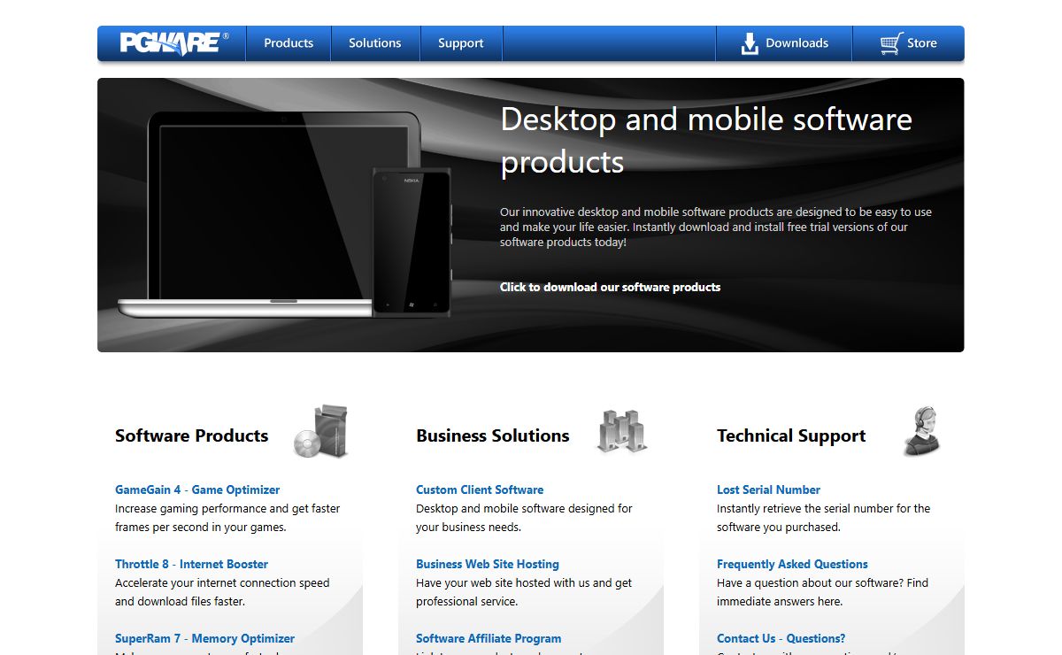 PGWARE - Innovative and essential desktop and mobile software