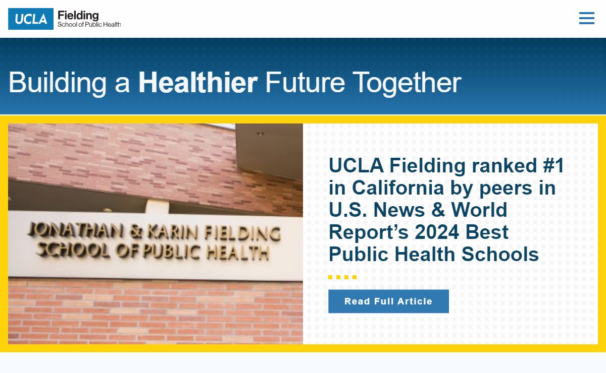 UCLA Fielding School of Public Health | UCLA Fielding