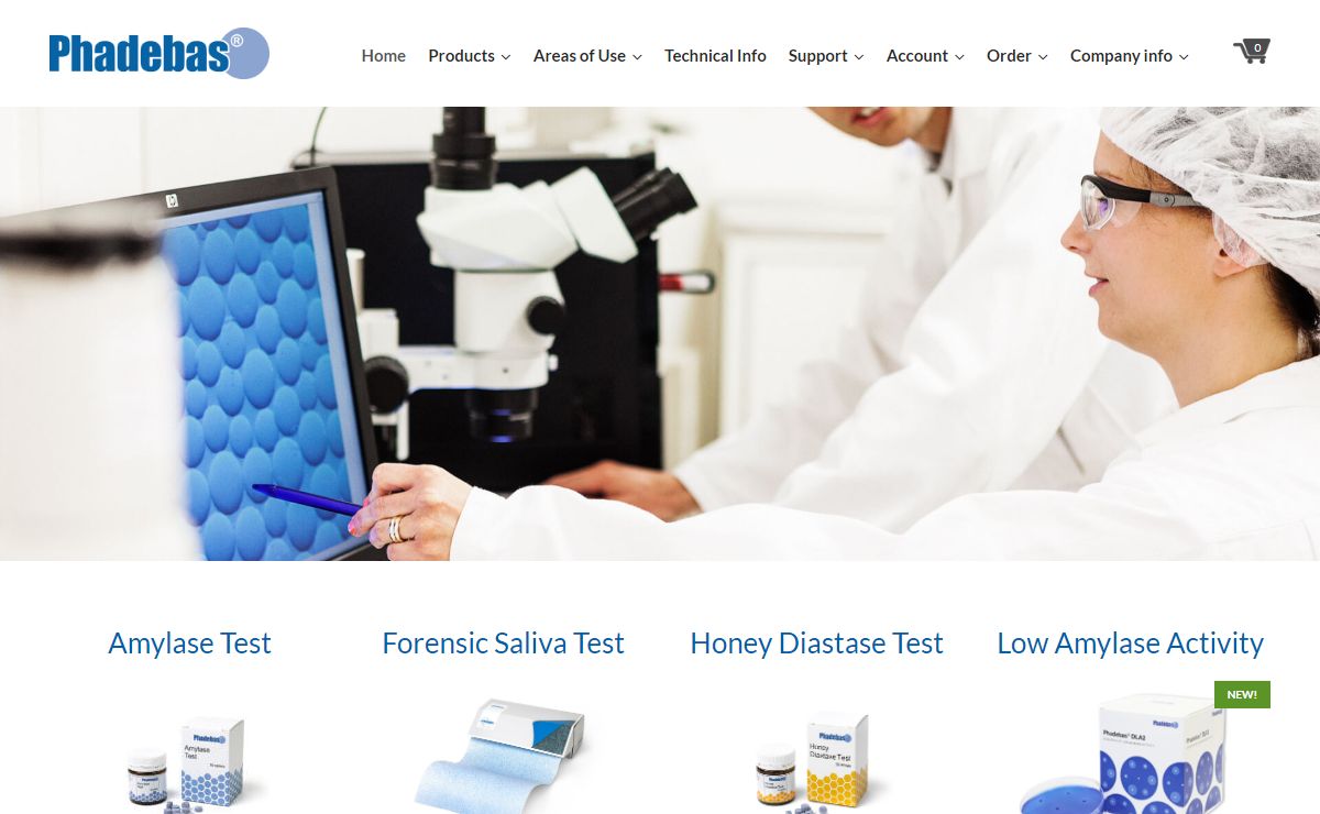 Phadebas Amylase Test – Accurately determine Amylase activity
