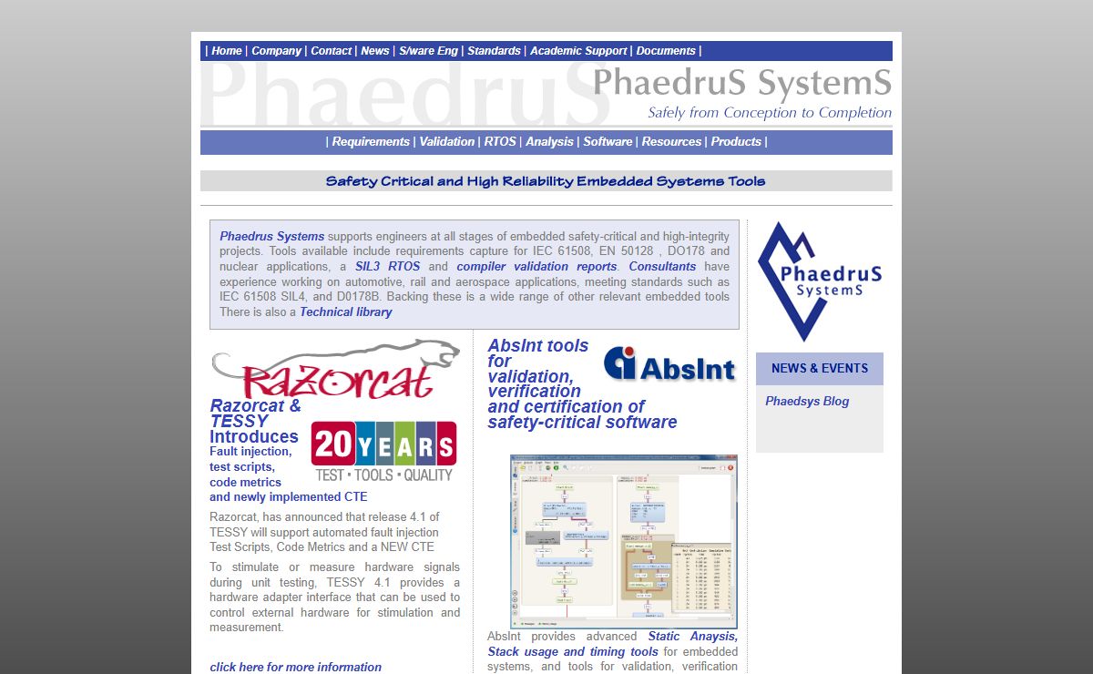 Phaedrus Systems Home Page