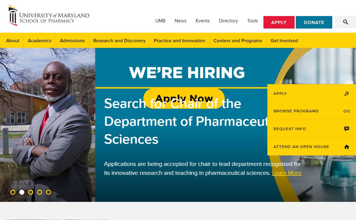 University of Maryland School of Pharmacy