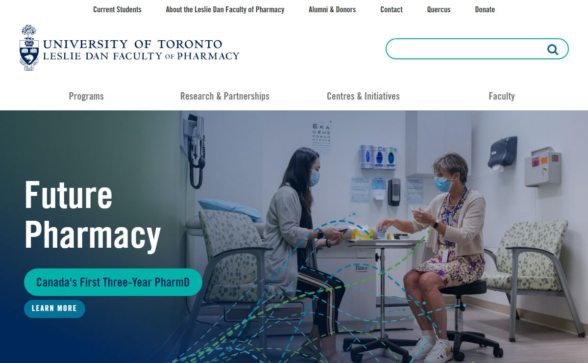 Leslie Dan Faculty of Pharmacy, University of Toronto