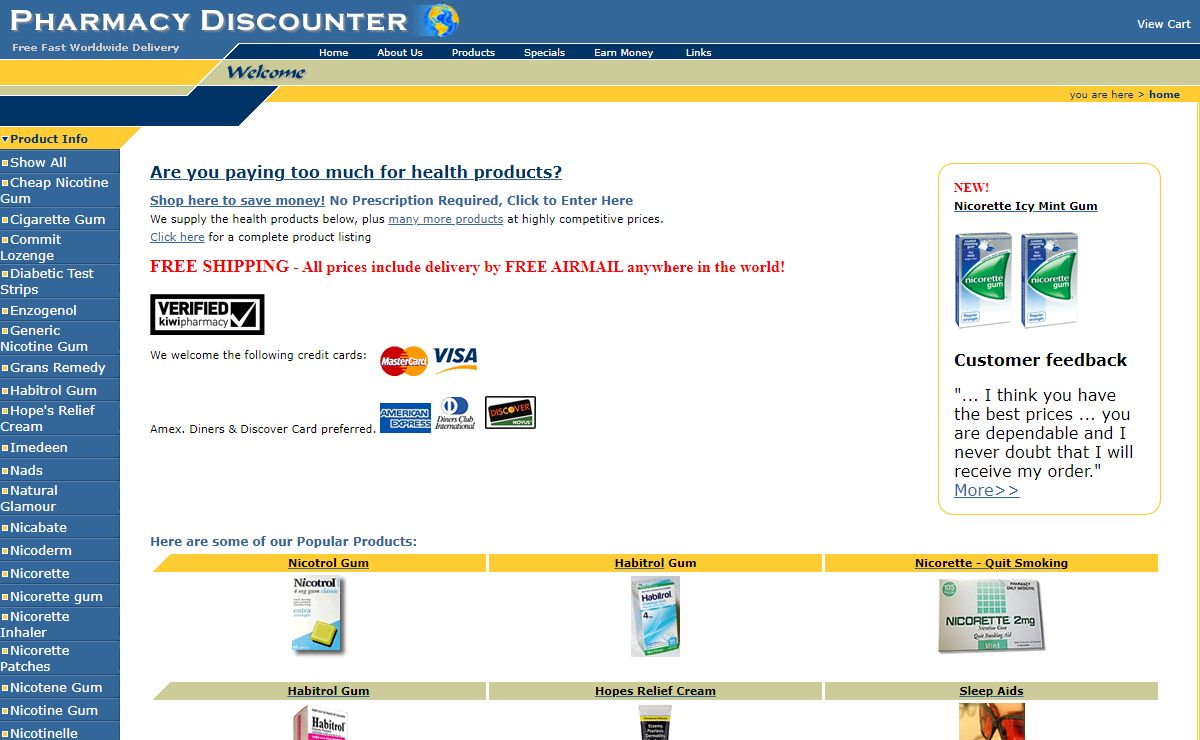 Pharmacy Discounter - Buy pharmacy products online at very low prices