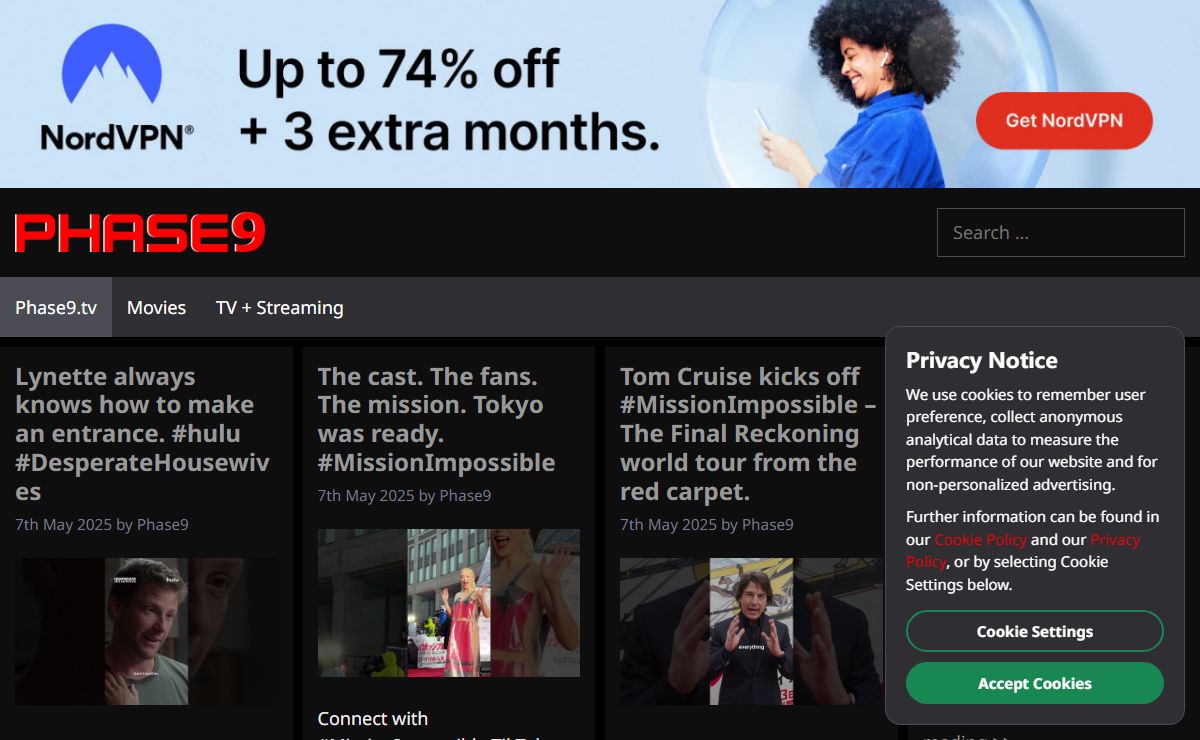 Phase9 Entertainment – New and Upcoming Movies + TV Shows