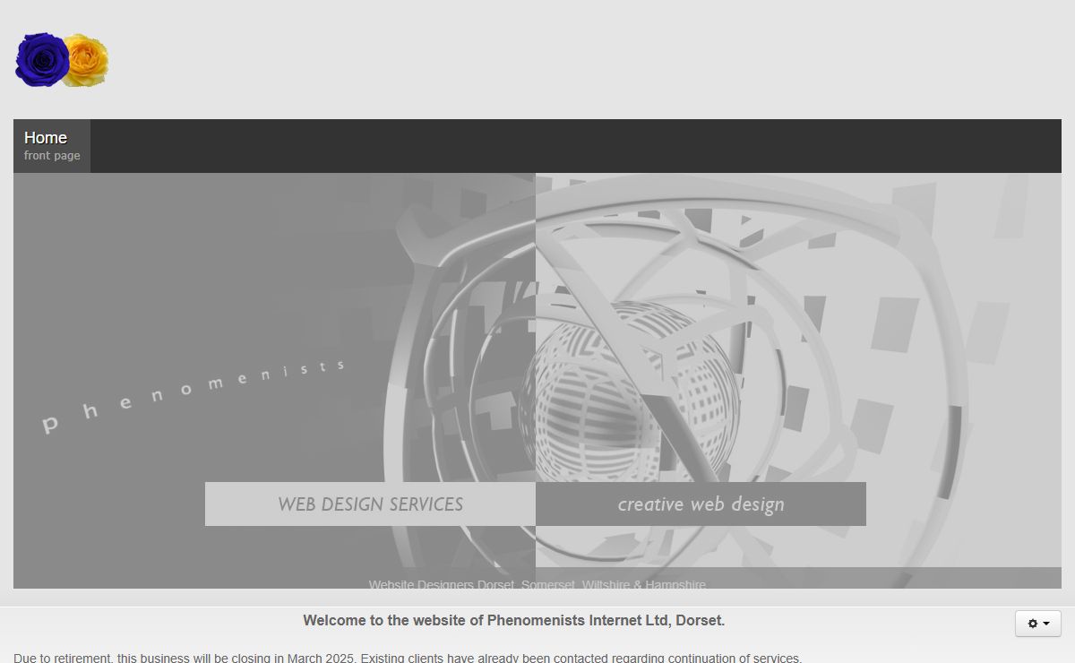Website Design Company, Dorset - Phenomenists Internet Ltd, Dorset UK.