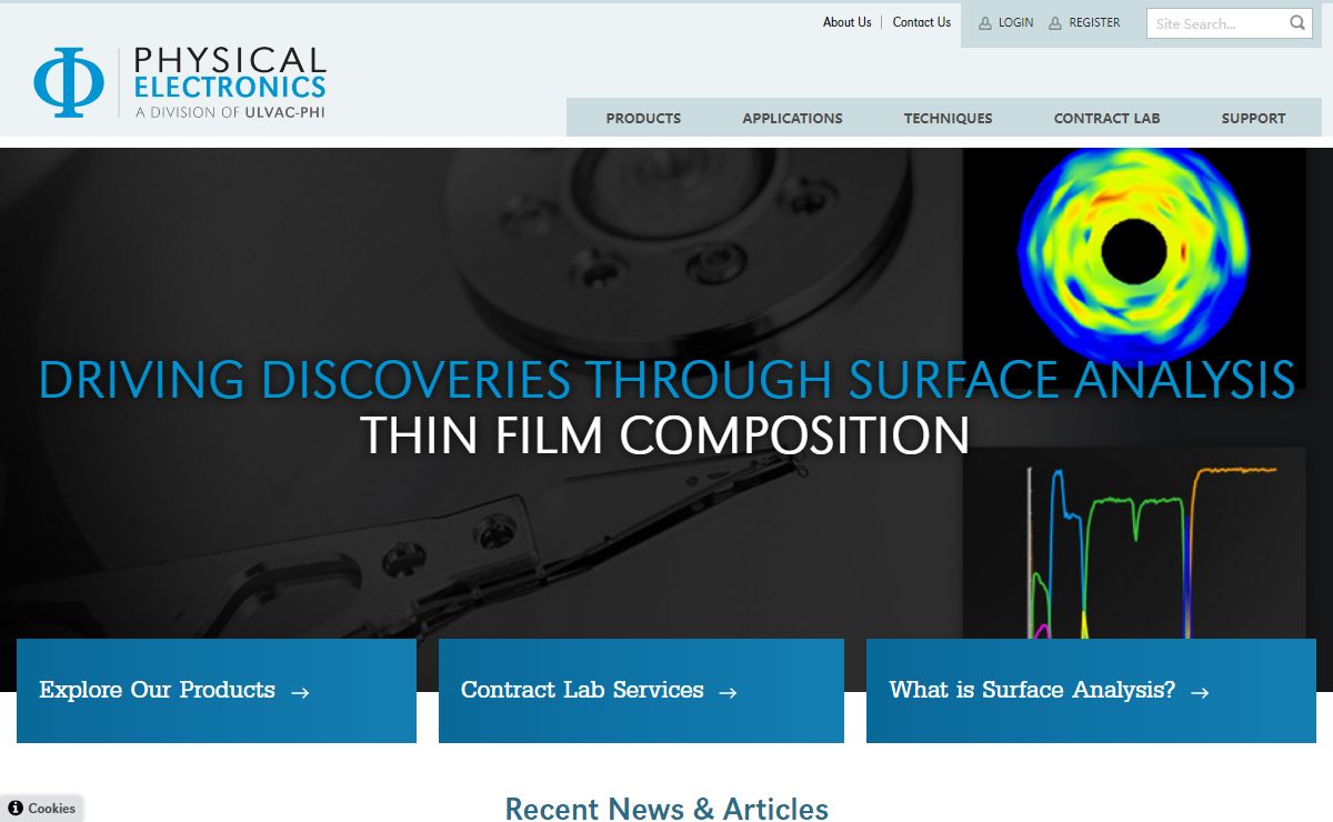 Surface Analysis Instruments and Equipment | PHI